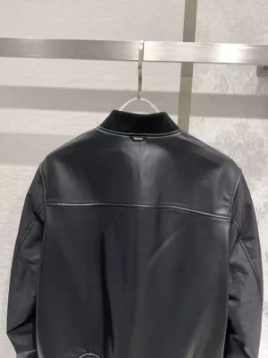 Louis Vuitton Reversible Leather Nylon Blouson Jacket - LC014