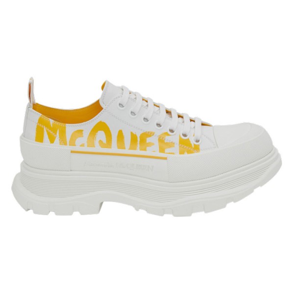 ALEXANDER MCQUEEN TREAD SLICK LACE-UP SNEAKERS - AM50