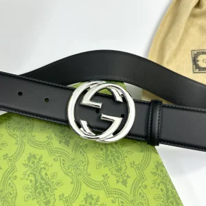 BELT WITH INTERLOCKING G BUCKLE - B0147