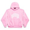 Balenciaga Nlogo Hoodie Medium Fut In Pink - SBH026