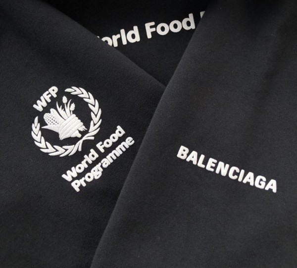 Balenciaga WFP Hoodie Medium Fit In Black - SBH028