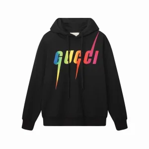 Gucci Cotton Jersey Hooded Sweatshirt - GBH011