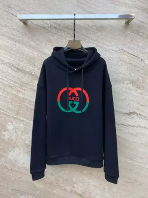 Gucci Cotton Jersey Printed Hooded Sweatshirt - GBH004