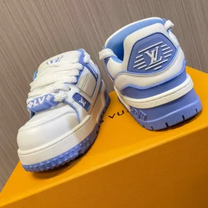 LOUIS VUITTON TRAINER MAXI SNEAKERS BLUE – LSVT370