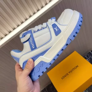 LOUIS VUITTON TRAINER MAXI SNEAKERS BLUE – LSVT370