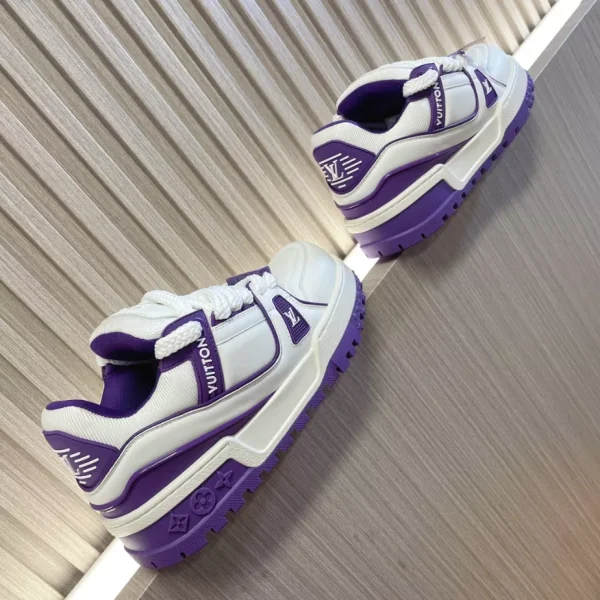 LOUIS VUITTON TRAINER MAXI SNEAKERS PURPLE – LSVT373