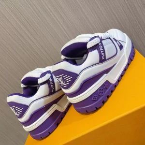 LOUIS VUITTON TRAINER MAXI SNEAKERS PURPLE – LSVT373