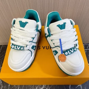 LOUIS VUITTON TRAINER MAXI SNEAKERS GREEN – LSVT369