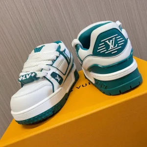 LOUIS VUITTON TRAINER MAXI SNEAKERS GREEN – LSVT369