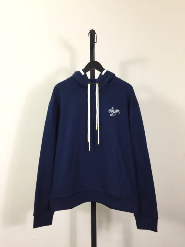 Louis Vuitton Cotton Jersey Hoodie - SLV041