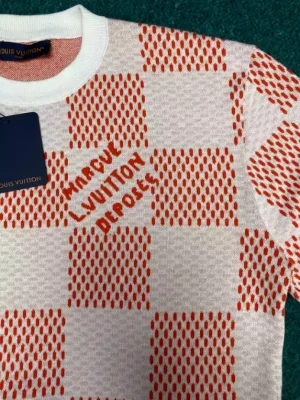 Louis Vuitton Damier Jacquard Cotton Pullover - SLV050