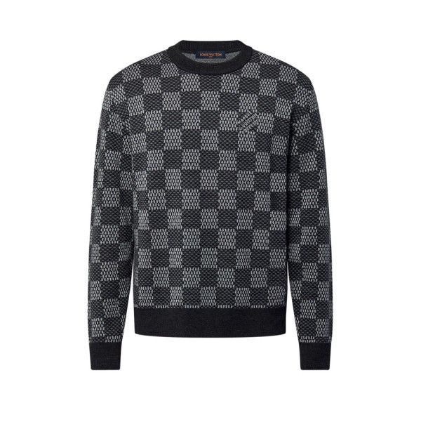 Louis Vuitton Damier Wool Crewneck - SLV058