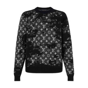 Louis Vuitton Distressed Monogram Sweater - SLV059