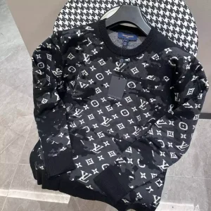 Louis Vuitton Distressed Monogram Sweater - SLV059