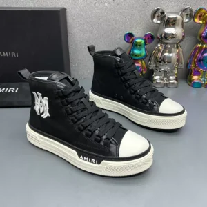 AMIRI COURT HIGH-TOP SNEAKERS - AM074