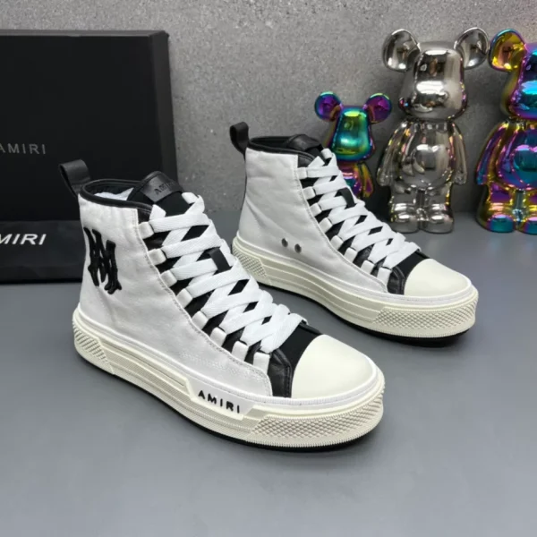 AMIRI COURT HIGH-TOP SNEAKERS - AM075