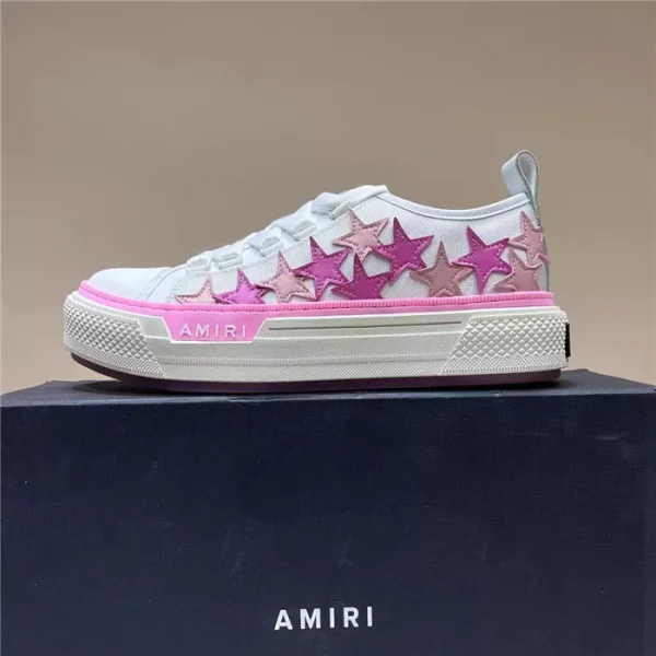 AMIRI STARS COURT LOW-TOP SNEAKERS - AM061