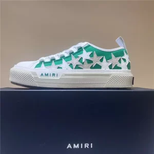 AMIRI STARS COURT LOW-TOP SNEAKERS - AM064