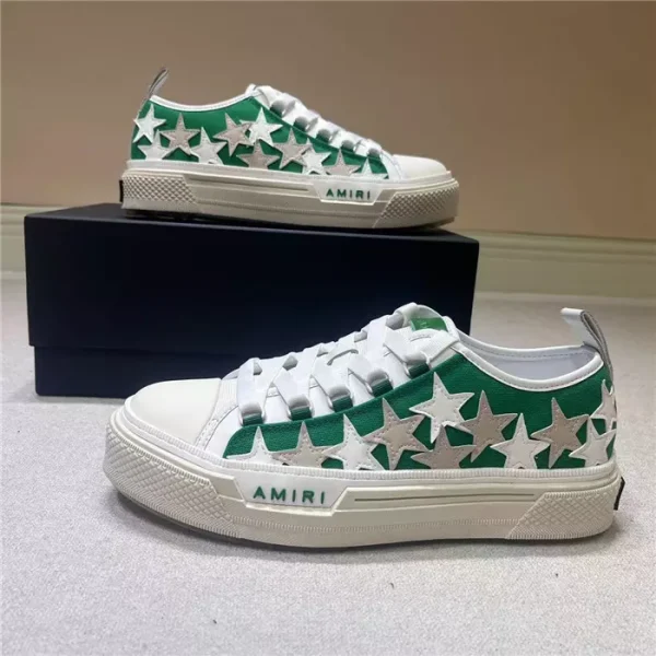 AMIRI STARS COURT LOW-TOP SNEAKERS - AM064