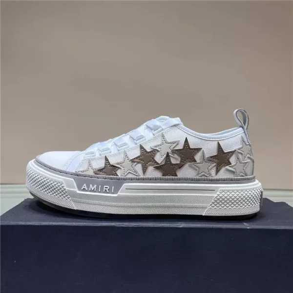 AMIRI STARS COURT LOW-TOP SNEAKERS - AM065