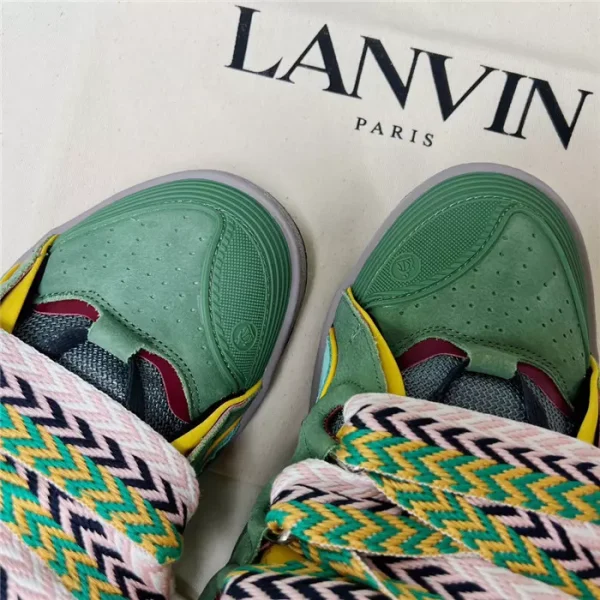 Lanvin Leather Curb Sneakers – LV043