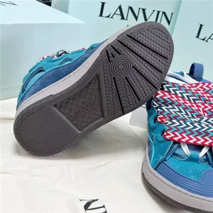 Lanvin Leather Curb Sneakers – LV044