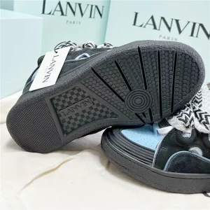 Lanvin Leather Curb Sneakers – LV045