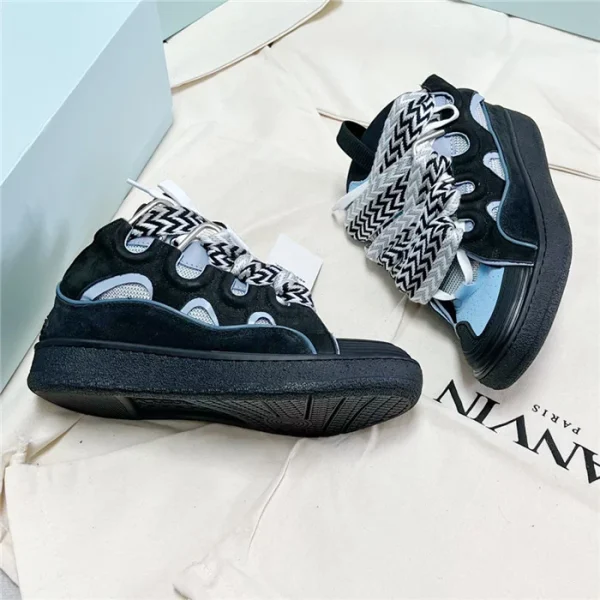 Lanvin Leather Curb Sneakers – LV045