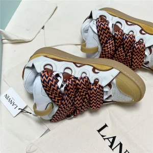 Lanvin Leather Curb Sneakers – LV046