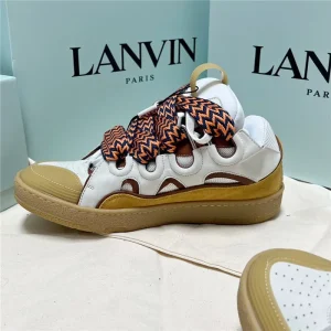 Lanvin Leather Curb Sneakers – LV046