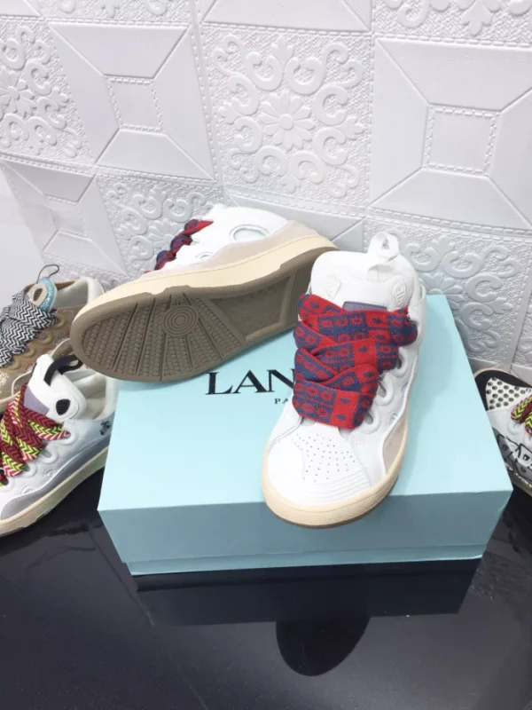 Lanvin Leather Curb Sneakers – LV051