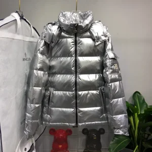 Moncler Maya Silver Colour Jacket - MC072