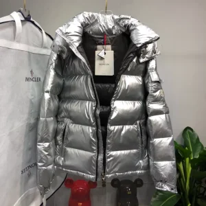 Moncler Maya Silver Colour Jacket - MC072