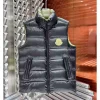 Moncler Parke Gilet Jacket in Black - MC120