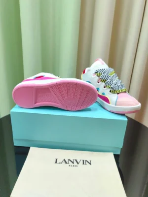 Lanvin Leather Curb Sneakers – LV057