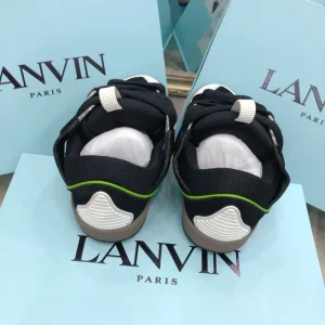 Lanvin Leather Curb Sneakers – LV058