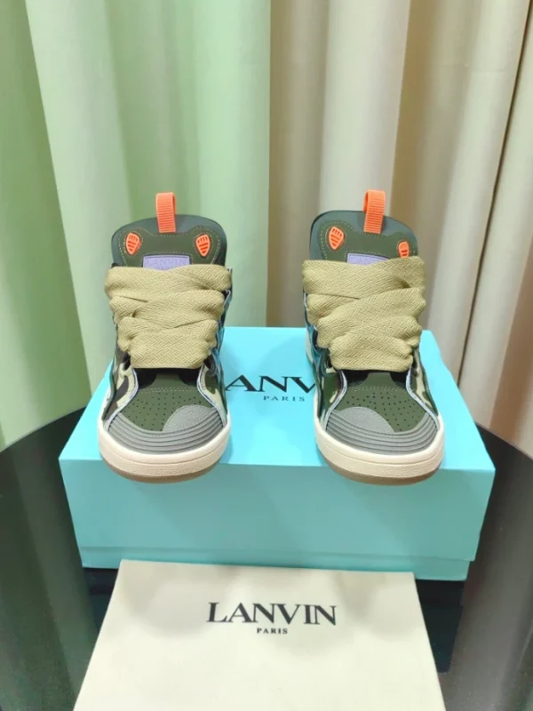 Lanvin Leather Curb Sneakers – LV063