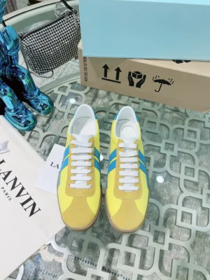 Lanvin Low Top Nylon Sneaker – LV081